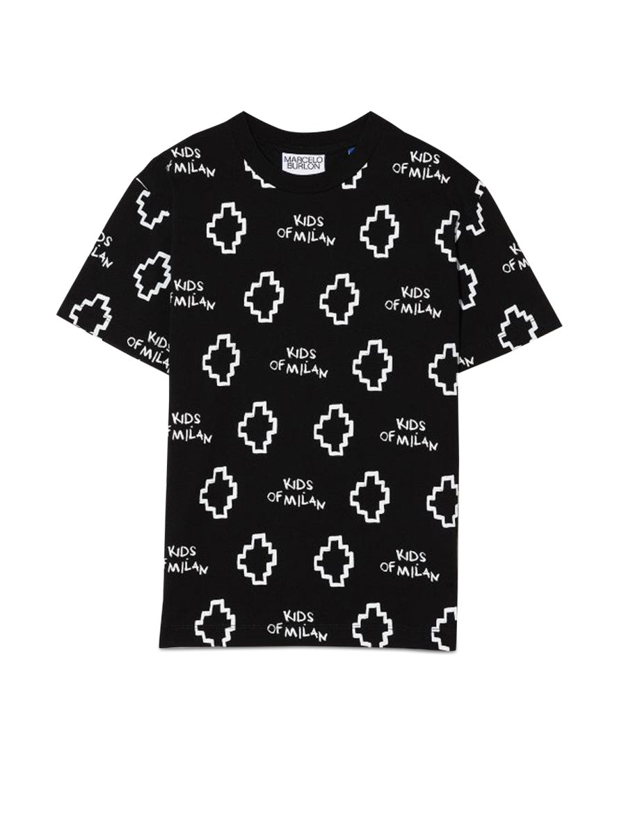 Marcelo Burlon County Of Milan T-Shirt — Black, view 5