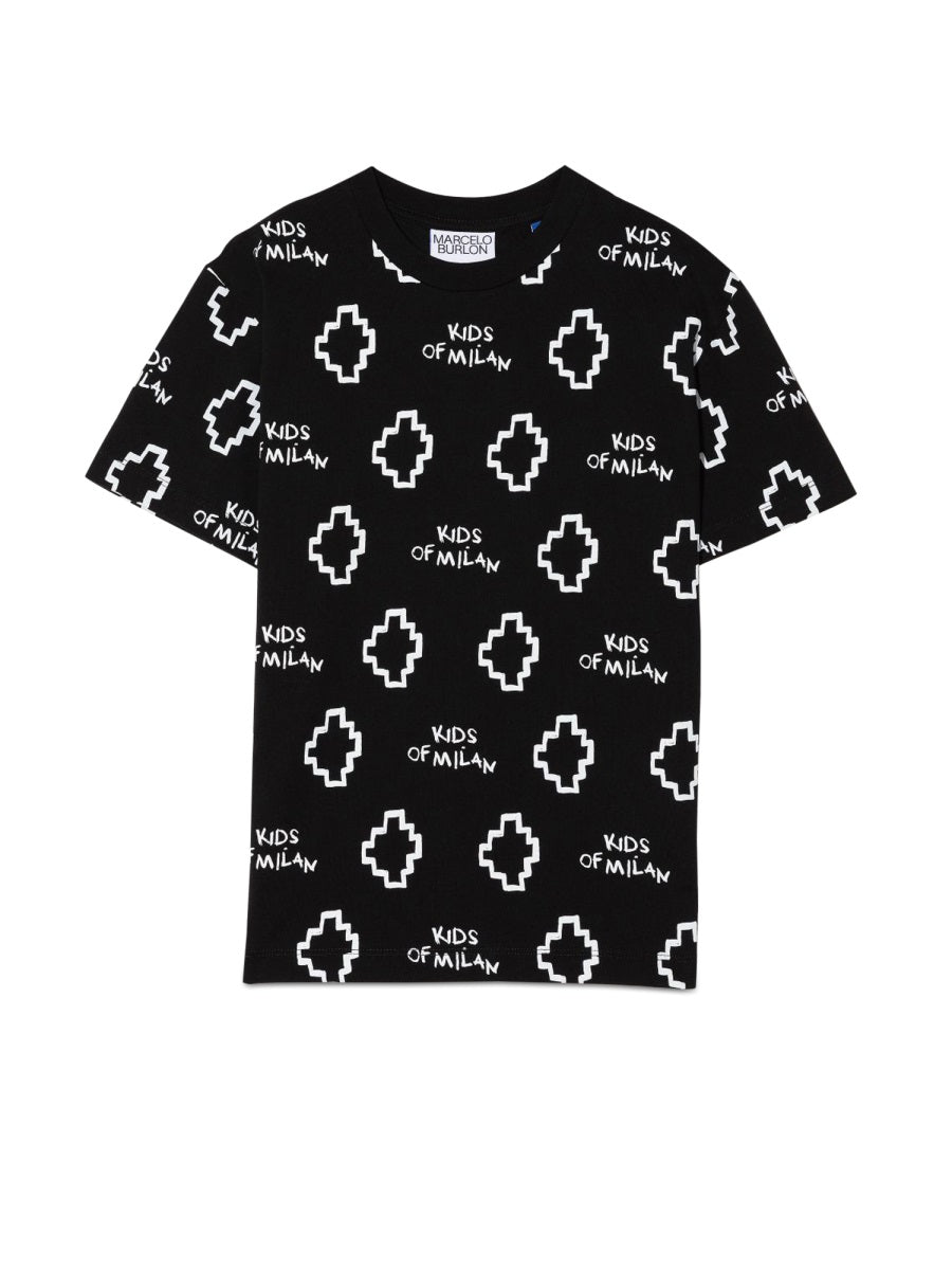 Marcelo Burlon County Of Milan T-Shirt — Black, view 6