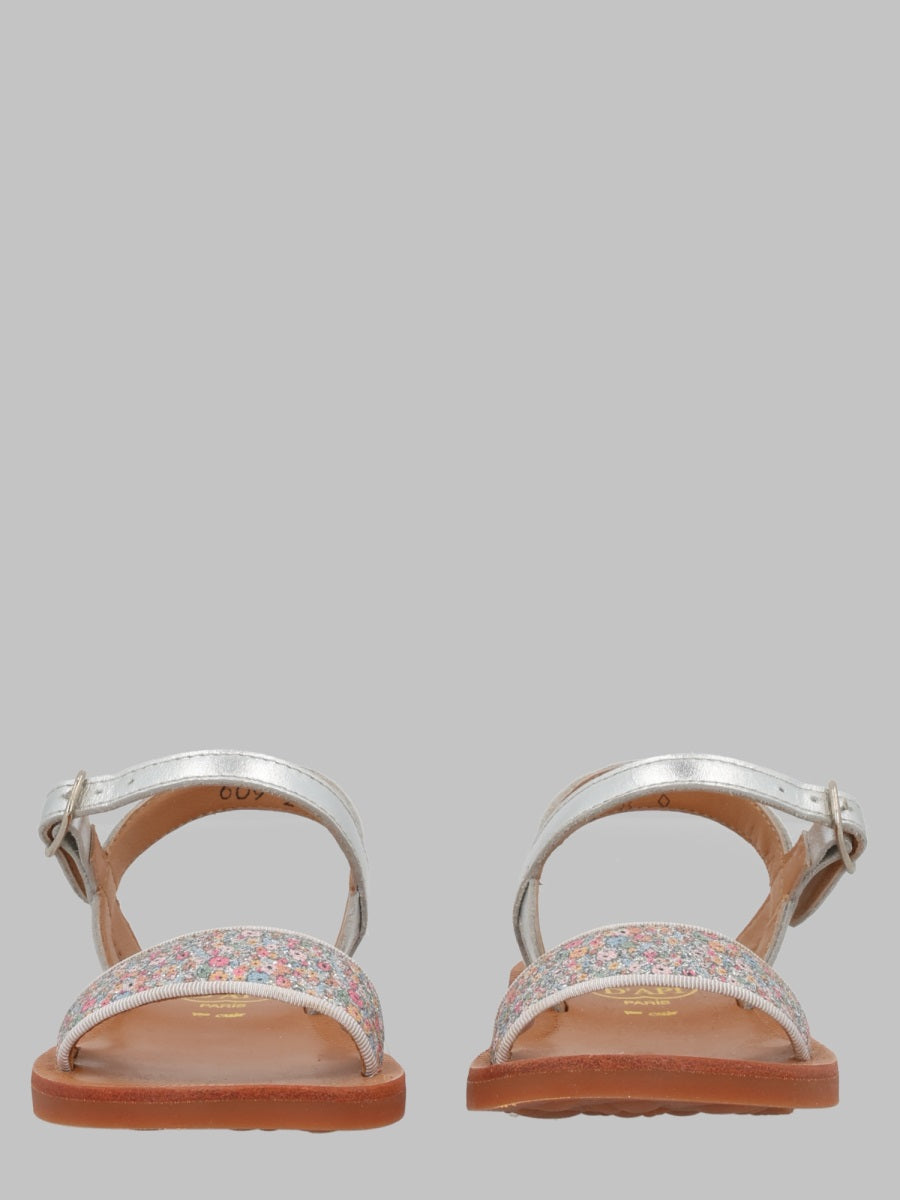 Pom D'Api Tao Sandal — Silver by Pom D'Api