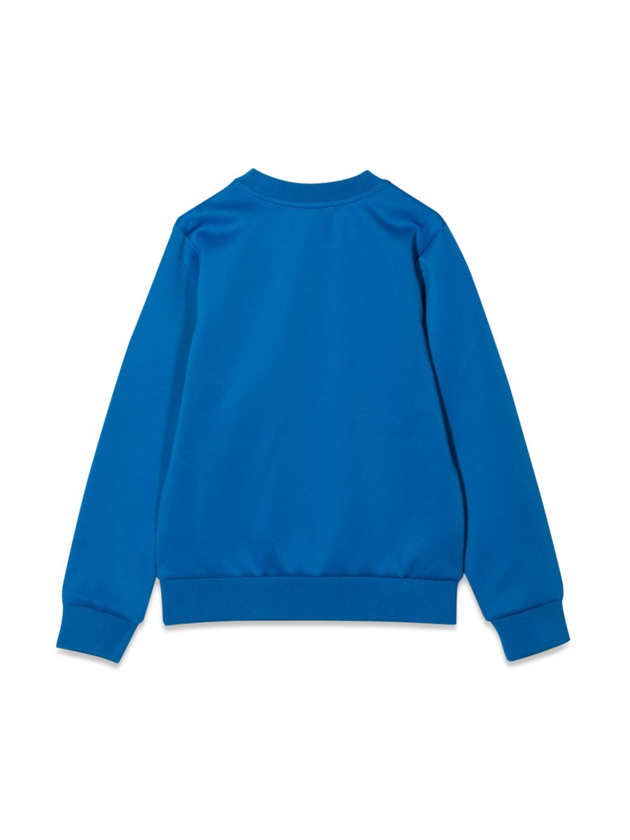 DKNY Cotton-Blend Crewneck Sweatshirt — Blue, view 2