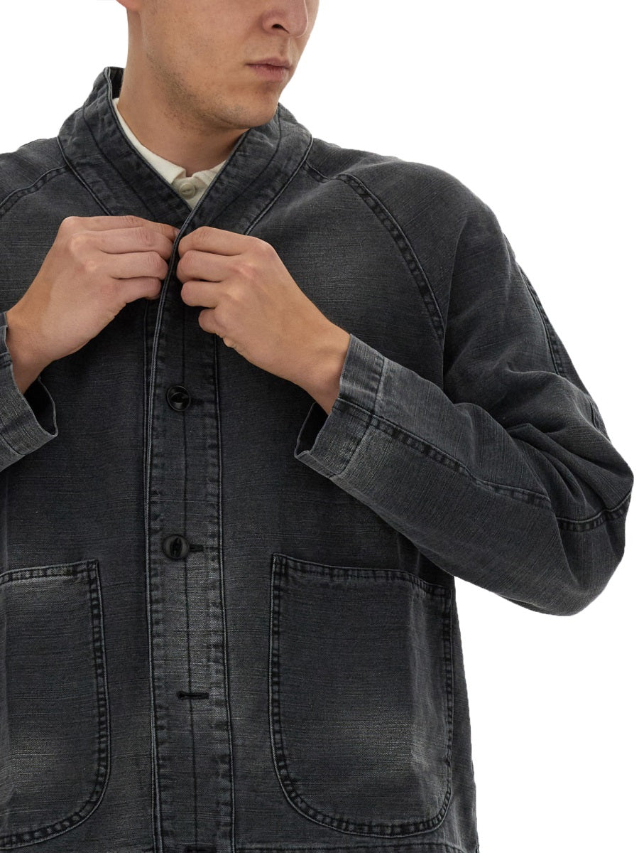 Ymc Erkin Jacket — Black, view 2