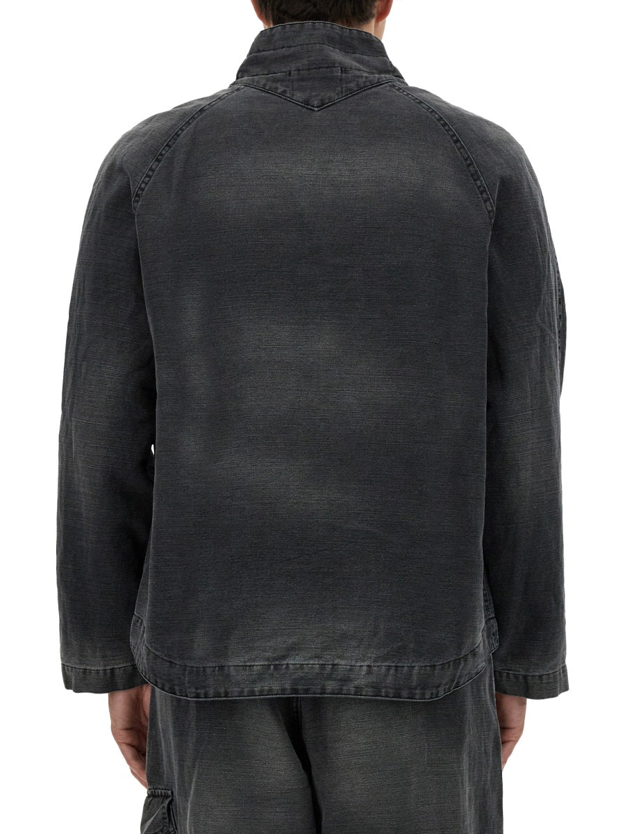 Ymc Erkin Jacket — Black, view 3