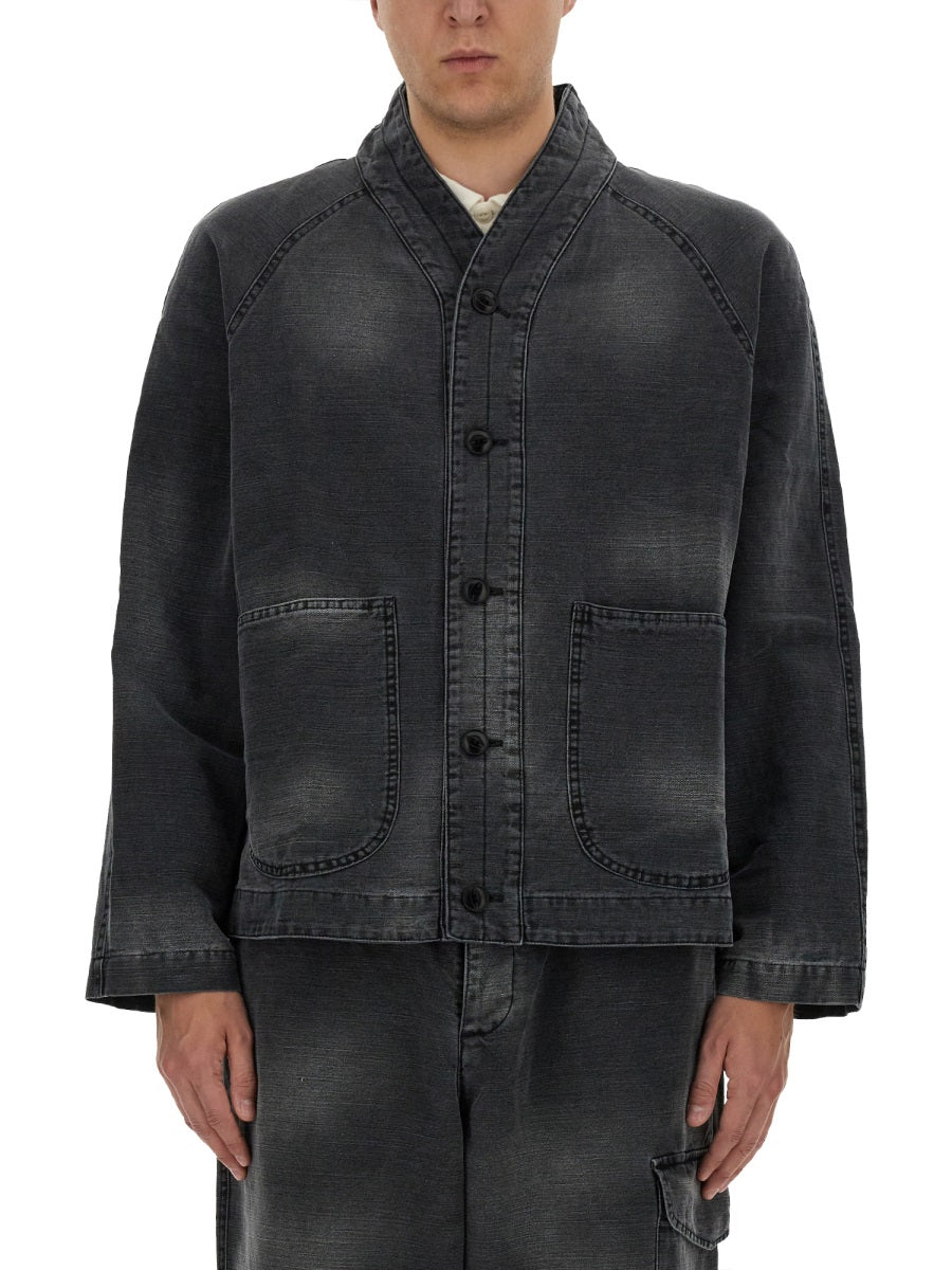 Ymc Erkin Jacket — Black, view 4
