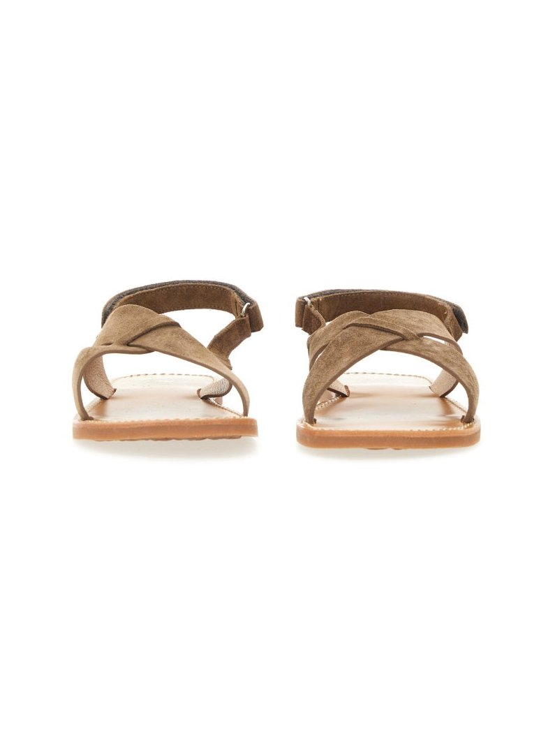 Pom D'Api Sandal — Brown, view 2