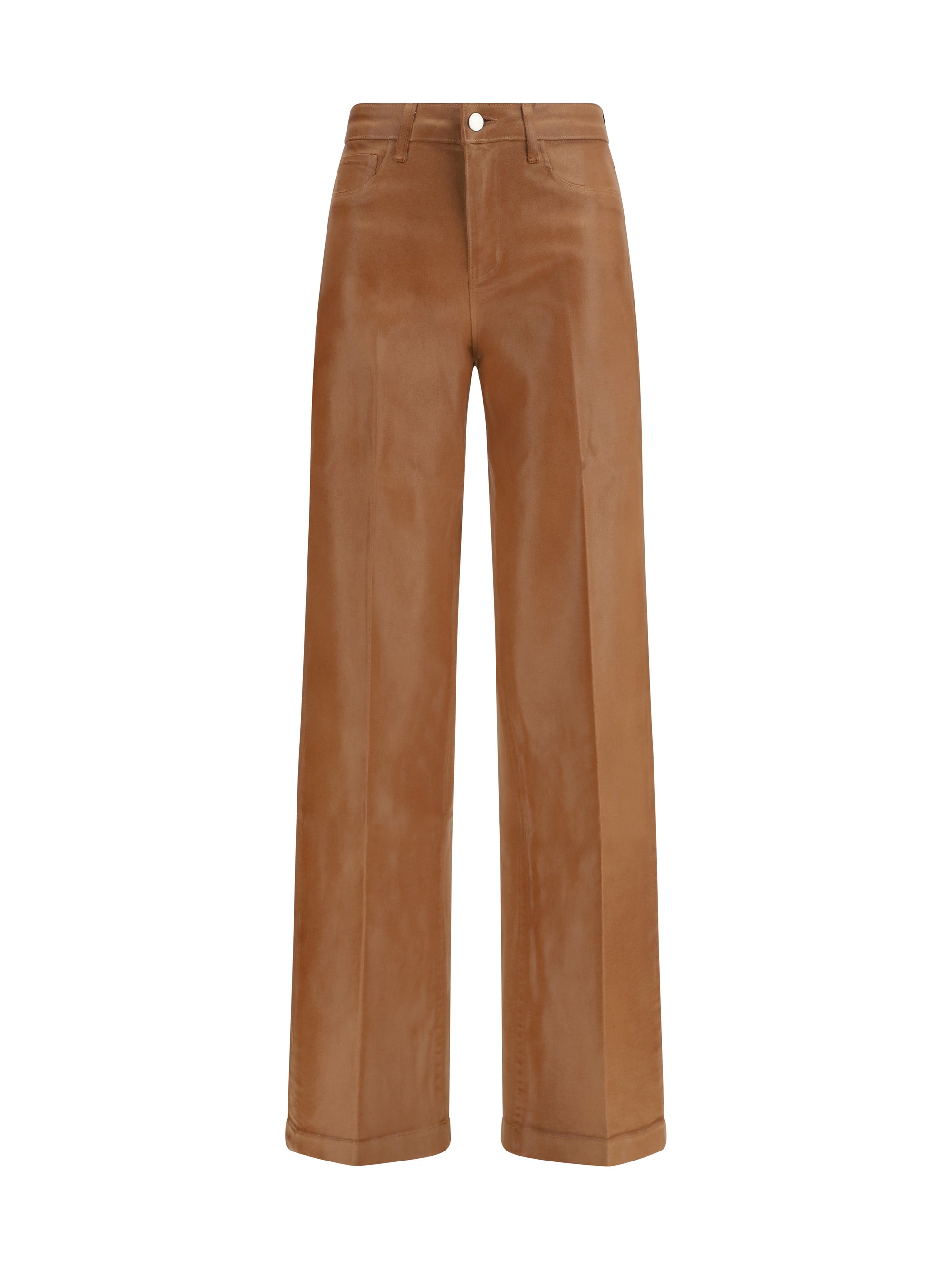 L'Agence Clayton Trousers — Brown, view 2