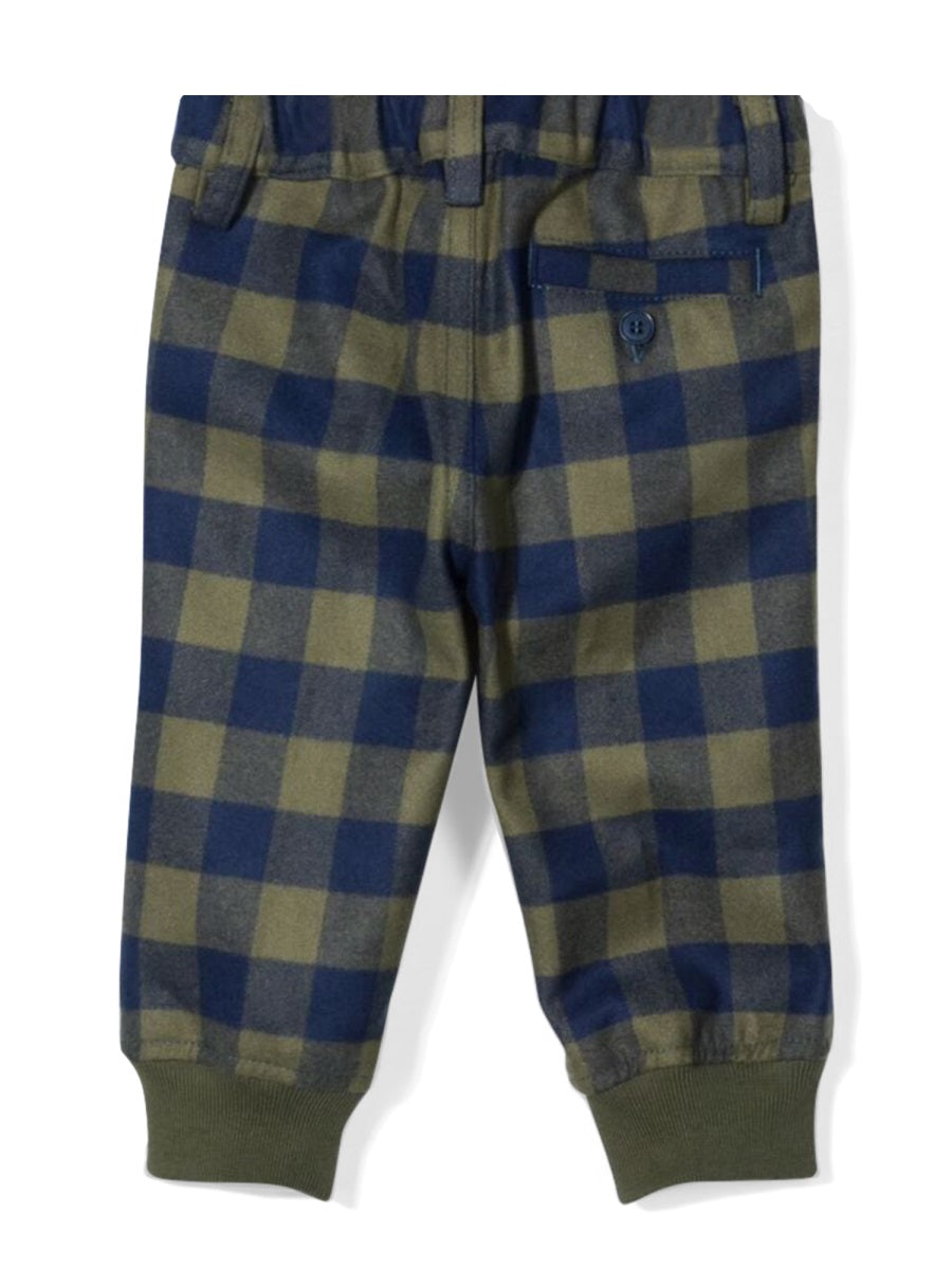 Il Gufo Multicolour Polyester Blend Trousers — Multicolor, view 3