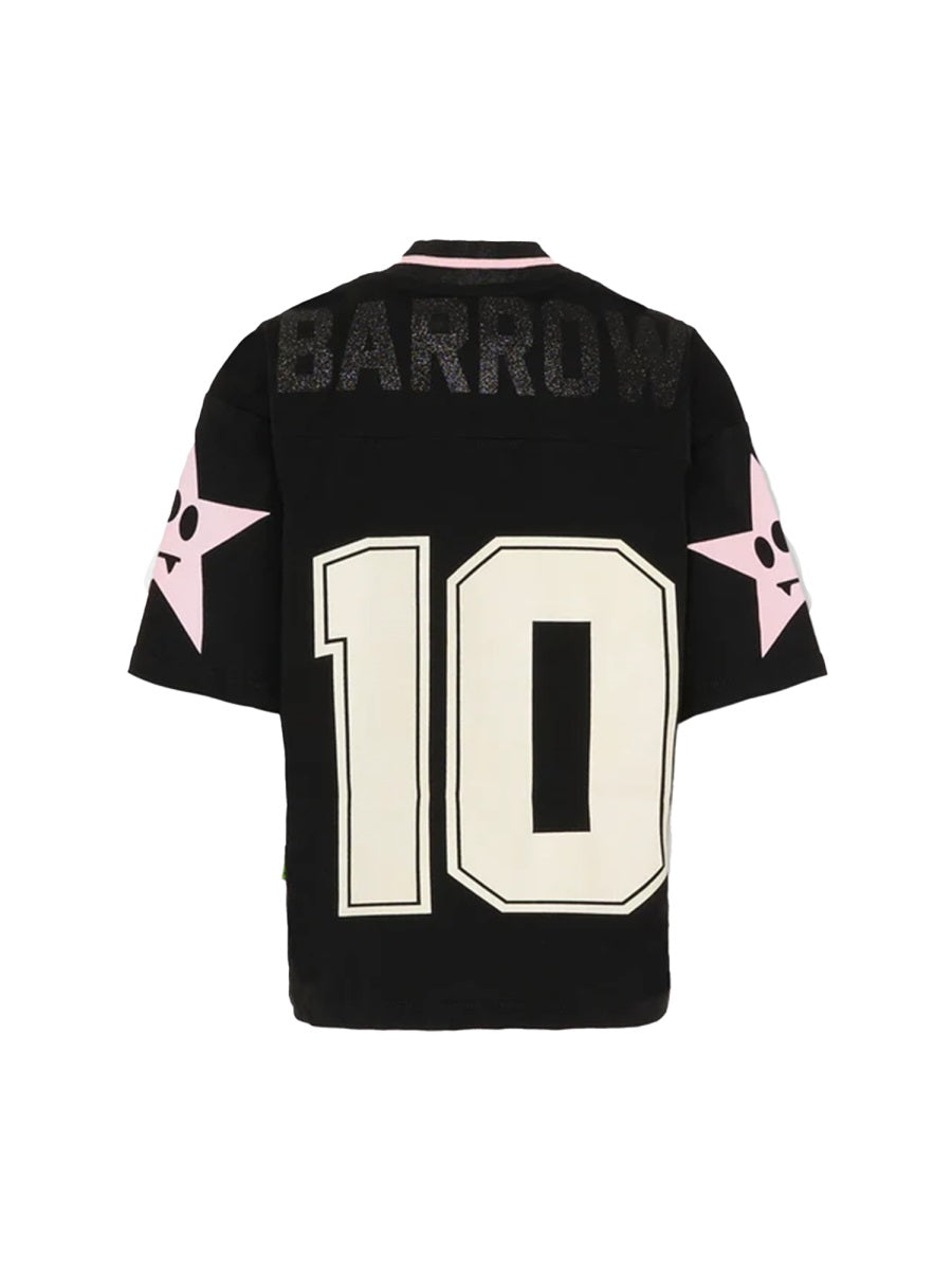 Barrow Pure Cotton T-Shirt — Black, view 2