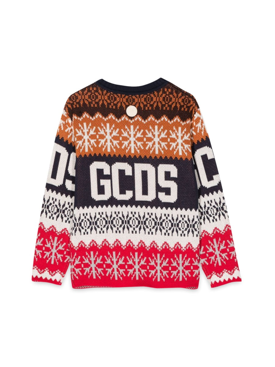 GCDS Sweater — Blue, view 2