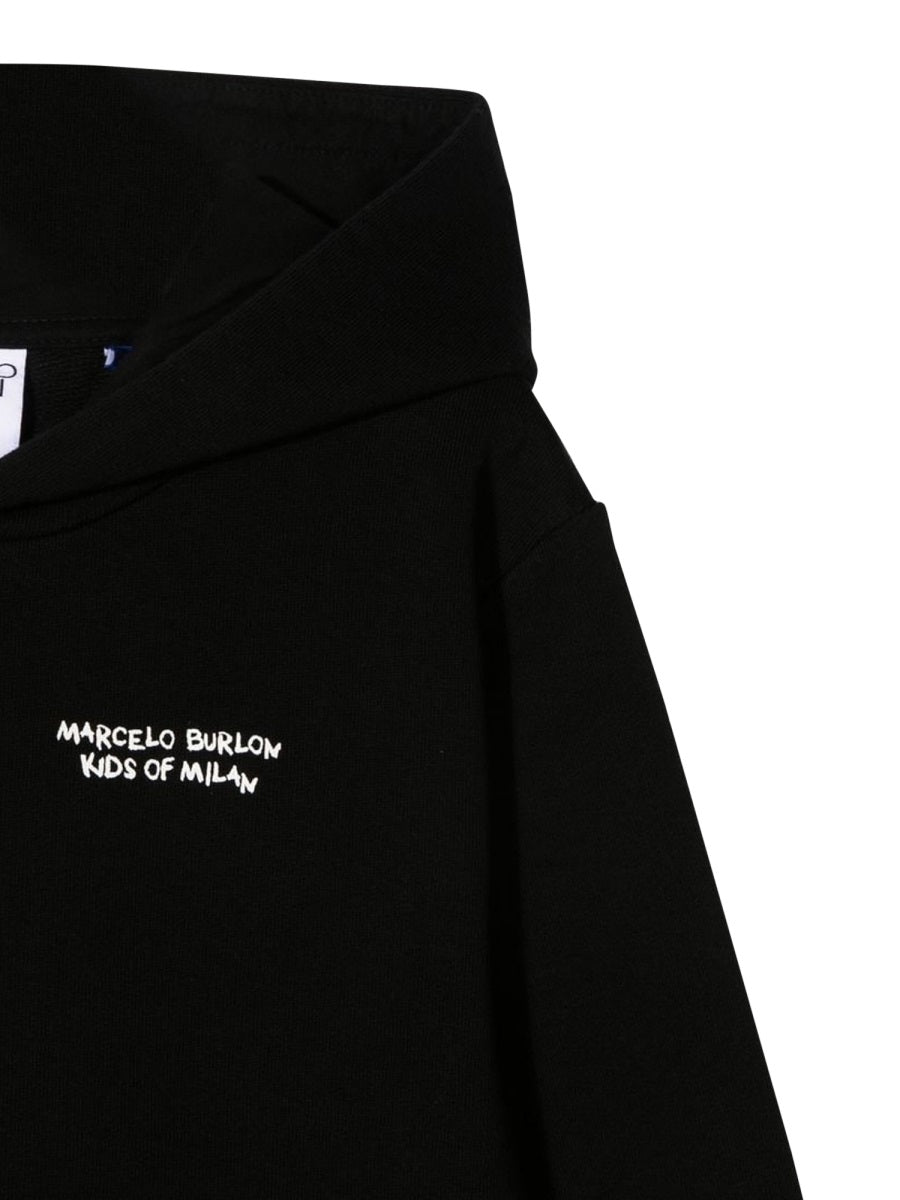 Marcelo Burlon County Of Milan Hoodie — White, view 6