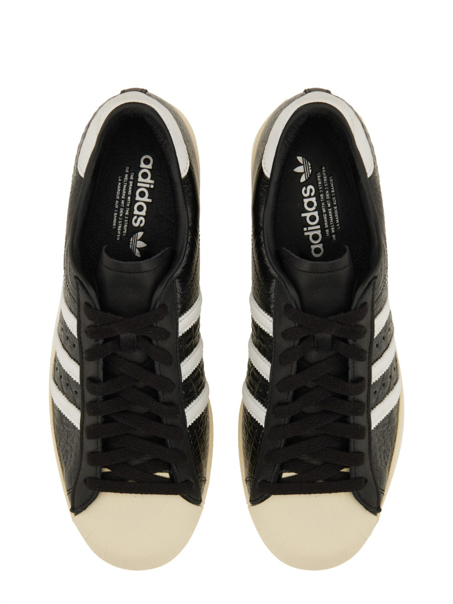 Adidas Superstar Sneaker — Black, view 3
