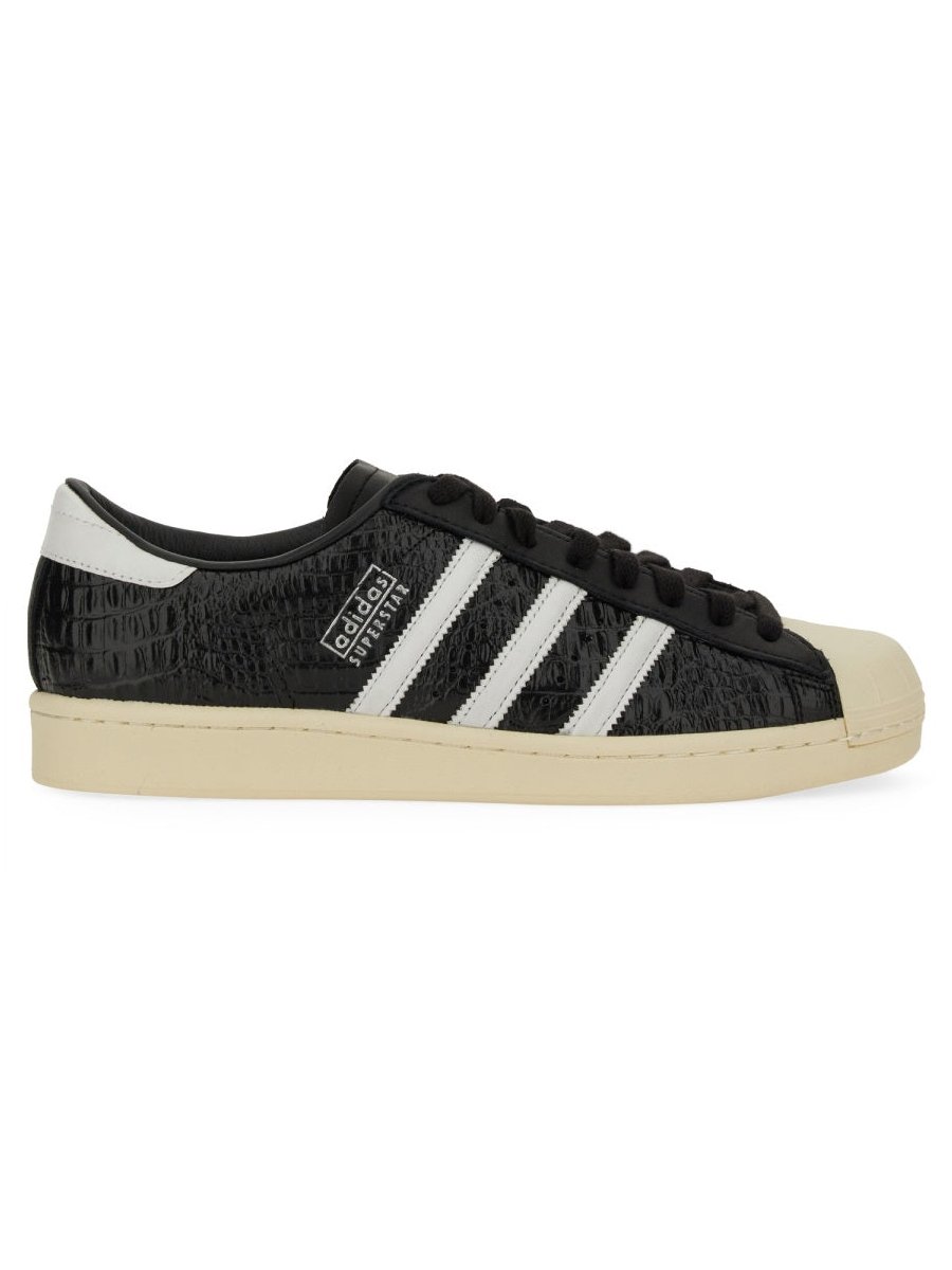 Adidas Superstar Sneaker — Black, view 6