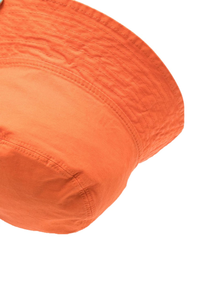 Aspesi S23007EOC6047K_276 Cotton Bucket Hat — Orange, view 2
