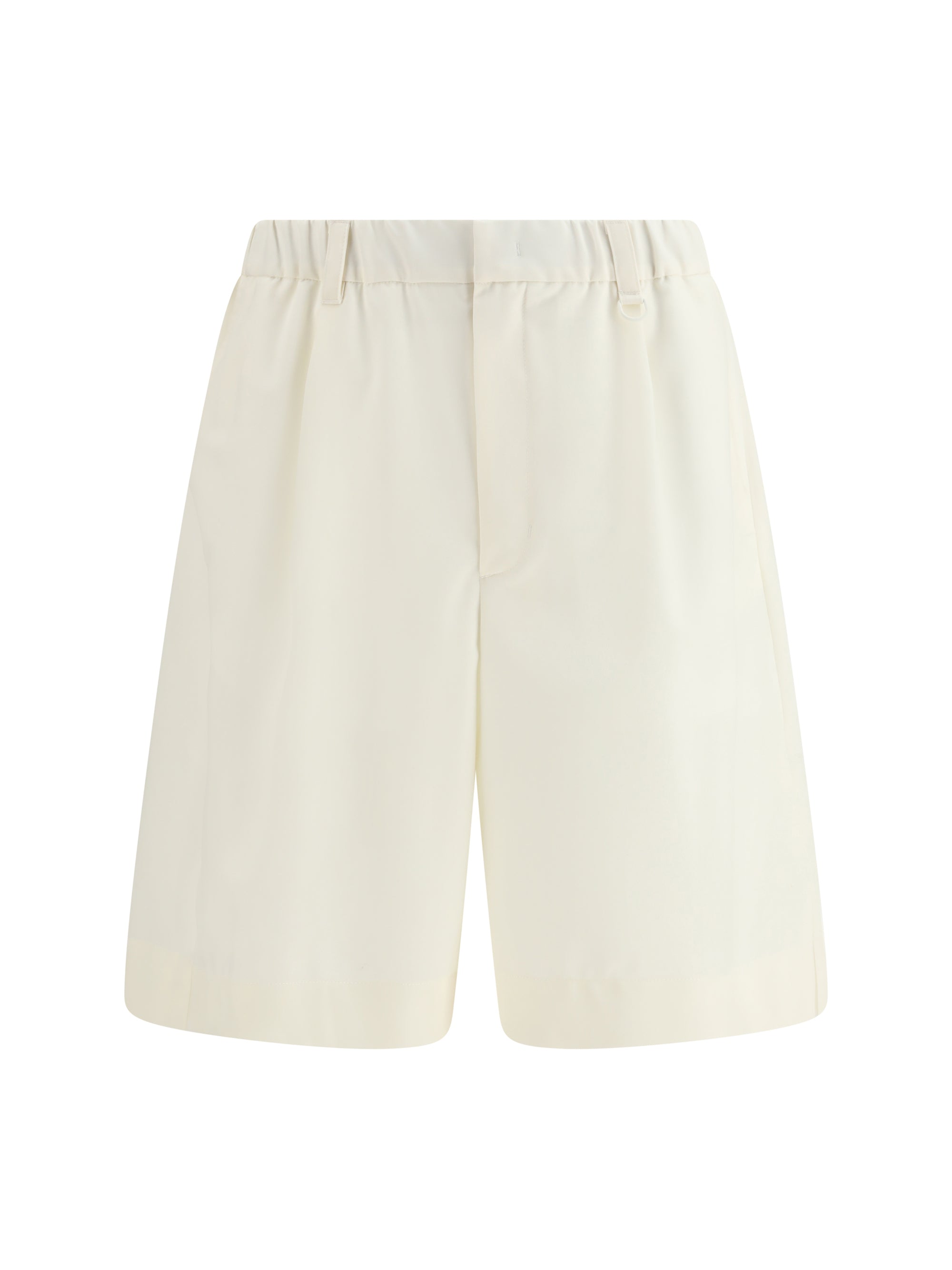 Laminar Tailored Shorts — Beige by Laminar