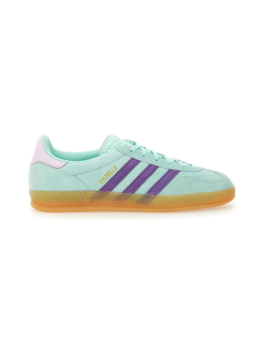 Adidas Gazelle Indoor Sneaker — Green, view 4