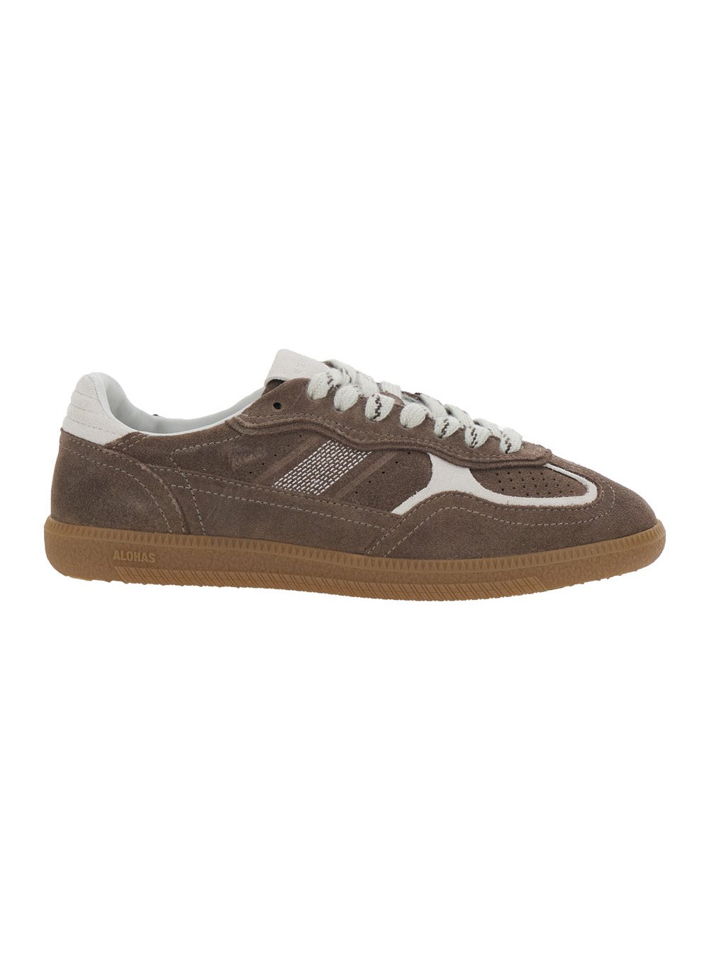Alohas Brown Suede Low-Top Sneaker — Brown, view 5