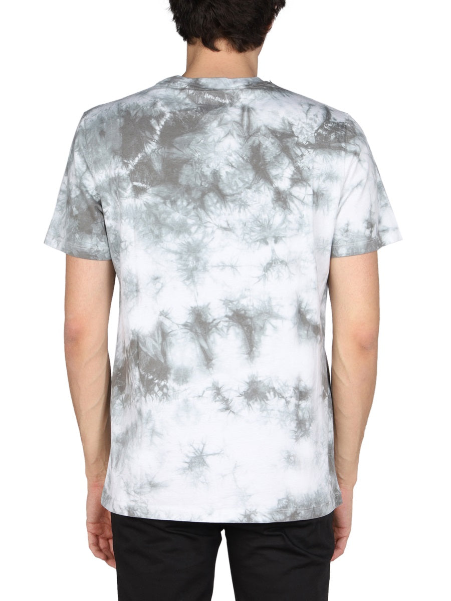 Disclaimer Logo-Print Cotton T-Shirt — Gray, view 2