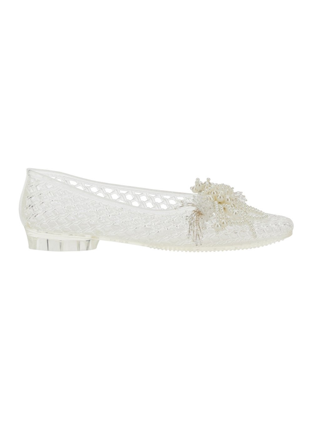 Heavenly Jelly Muse Ballet Flat — White by Heavenly Jelly