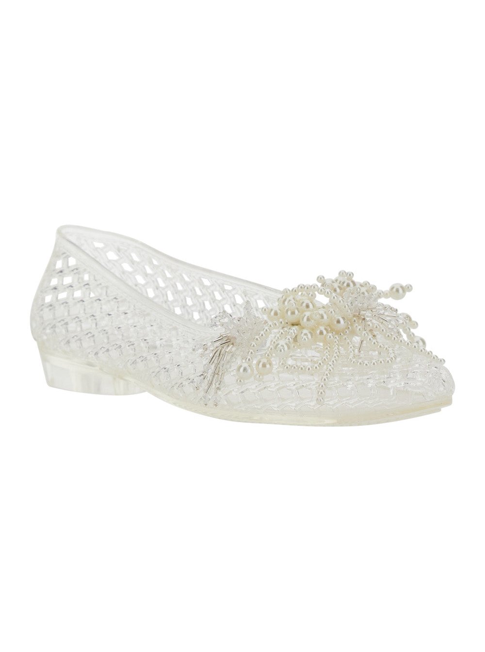 Heavenly Jelly Muse Ballet Flat — White, view 2