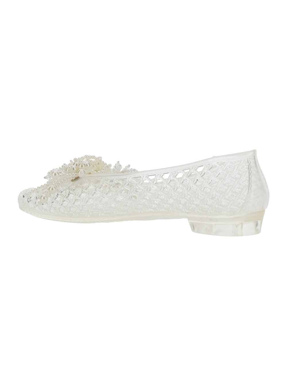 Heavenly Jelly Muse Ballet Flat — White, view 3
