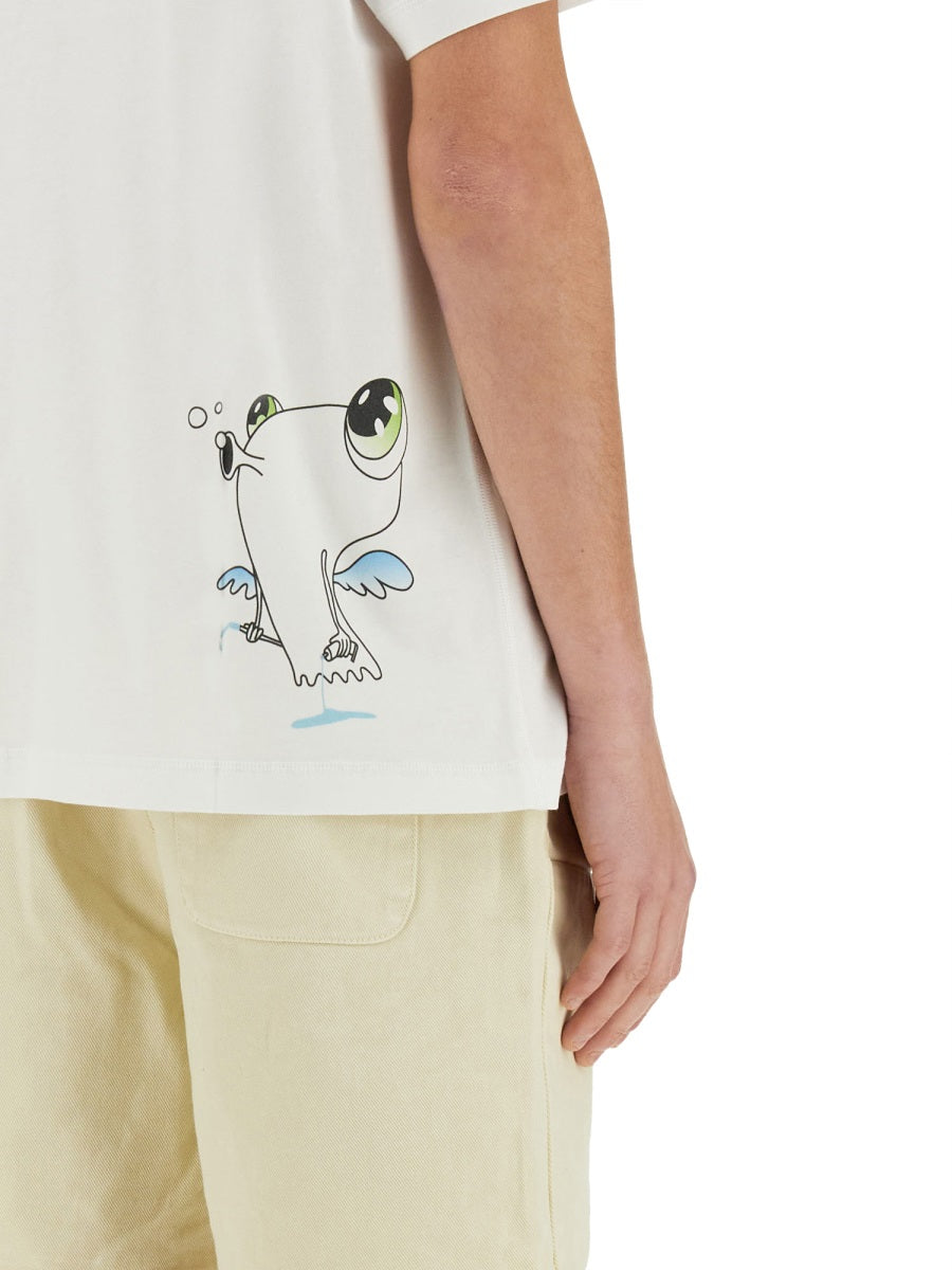 3.Paradis 100% Cotton T-Shirt — White by 3.Paradis