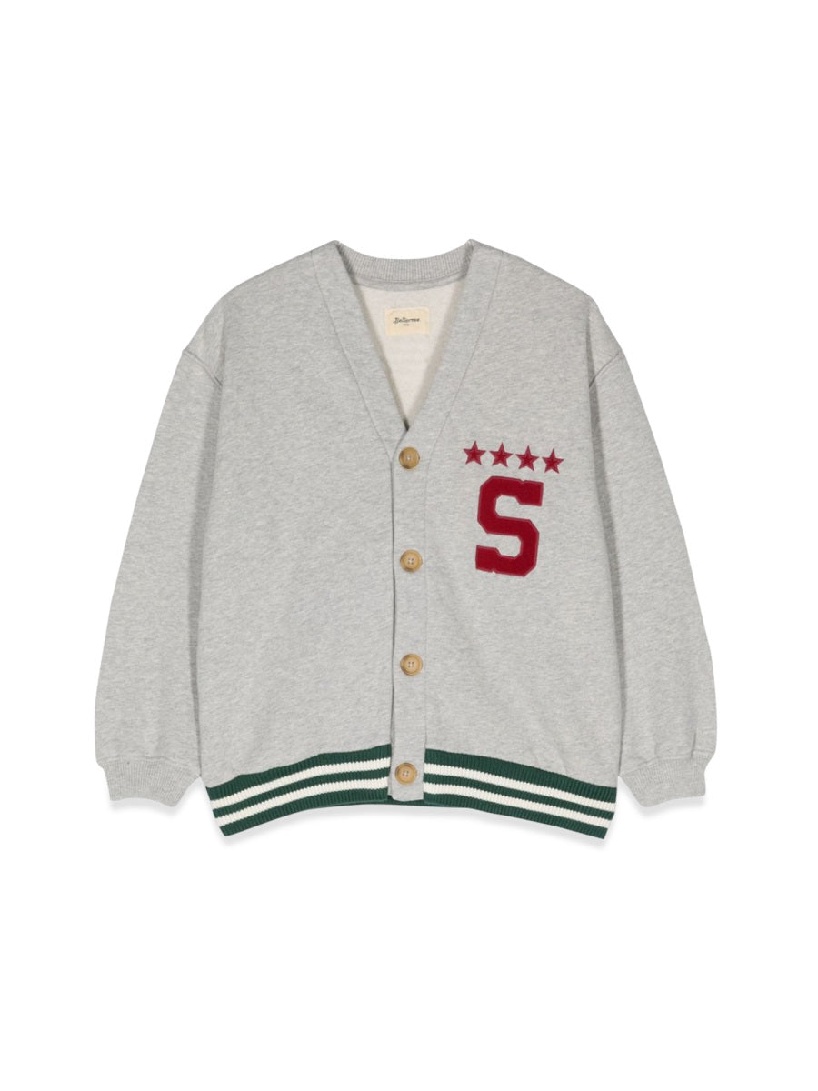 Bellerose Cotton Knit Cardigan — Gray by Bellerose