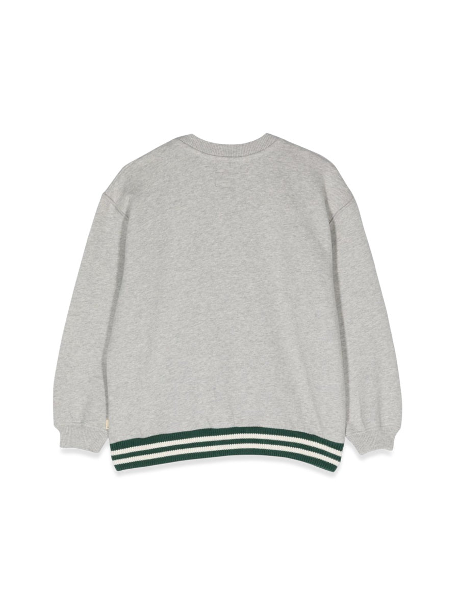 Bellerose Cotton Knit Cardigan — Gray, view 3