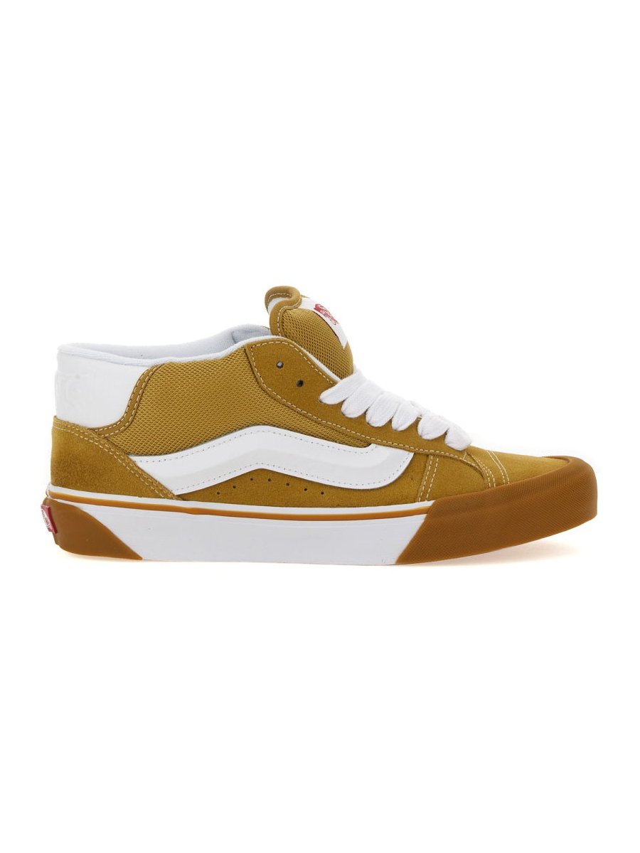Vans Knu Mid Sneaker — Beige, view 4