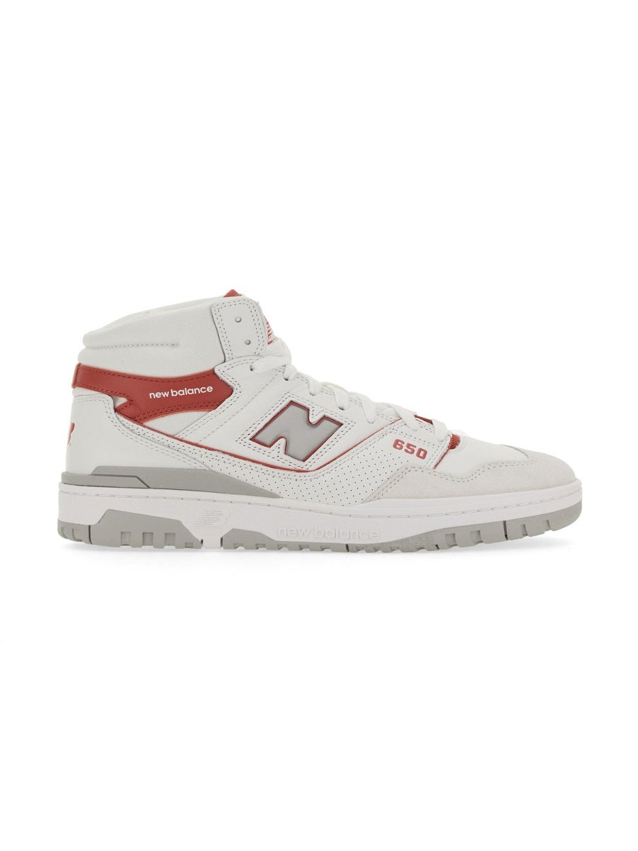 New Balance Leather Sneaker — White by New Balance