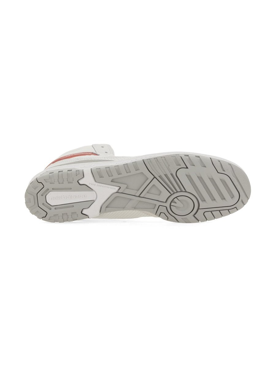 New Balance Leather Sneaker — White, view 4