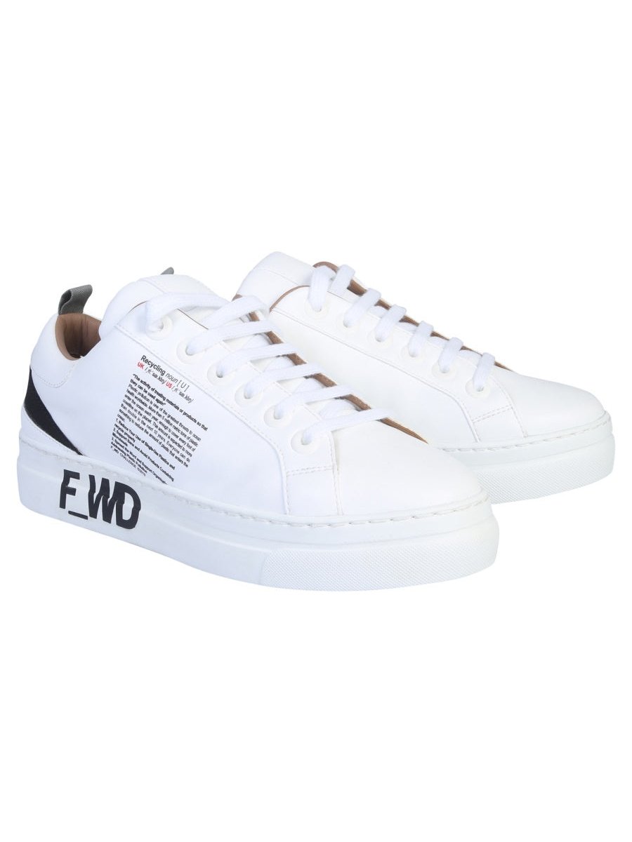 Forward Eco-Leather Sneaker — White by Forward