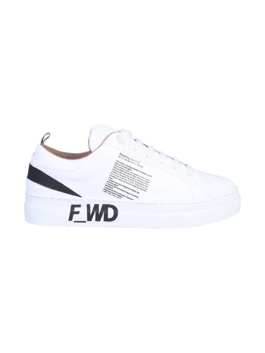 Forward Eco-Leather Sneaker — White, view 3