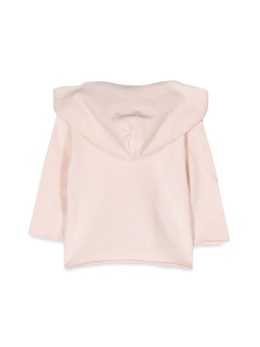 Teddy & Minou Hooded Cotton Raincoat — Pink, view 2