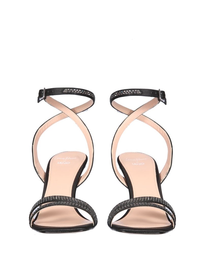 Liu Jo Camelia Sandal Heel — Black, view 3