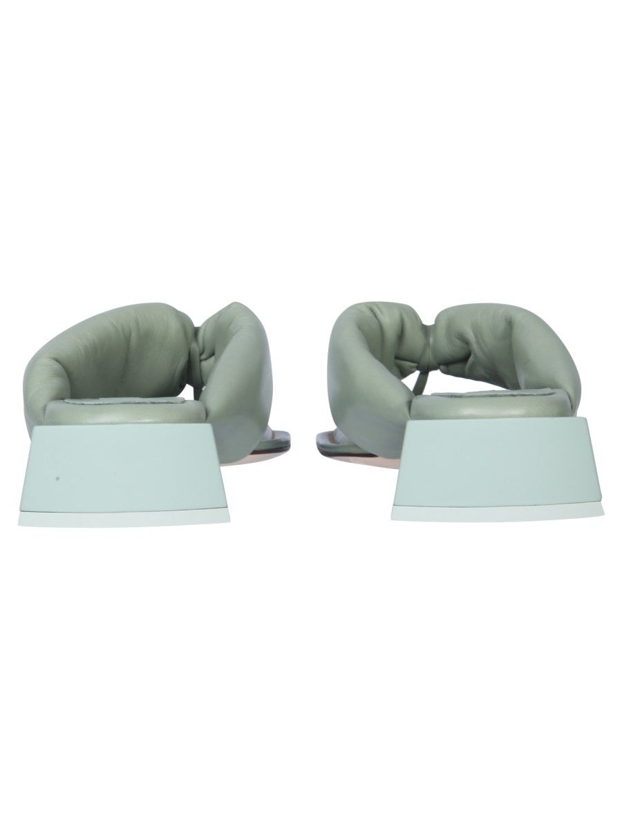Miista Anais Sandals — Green, view 2