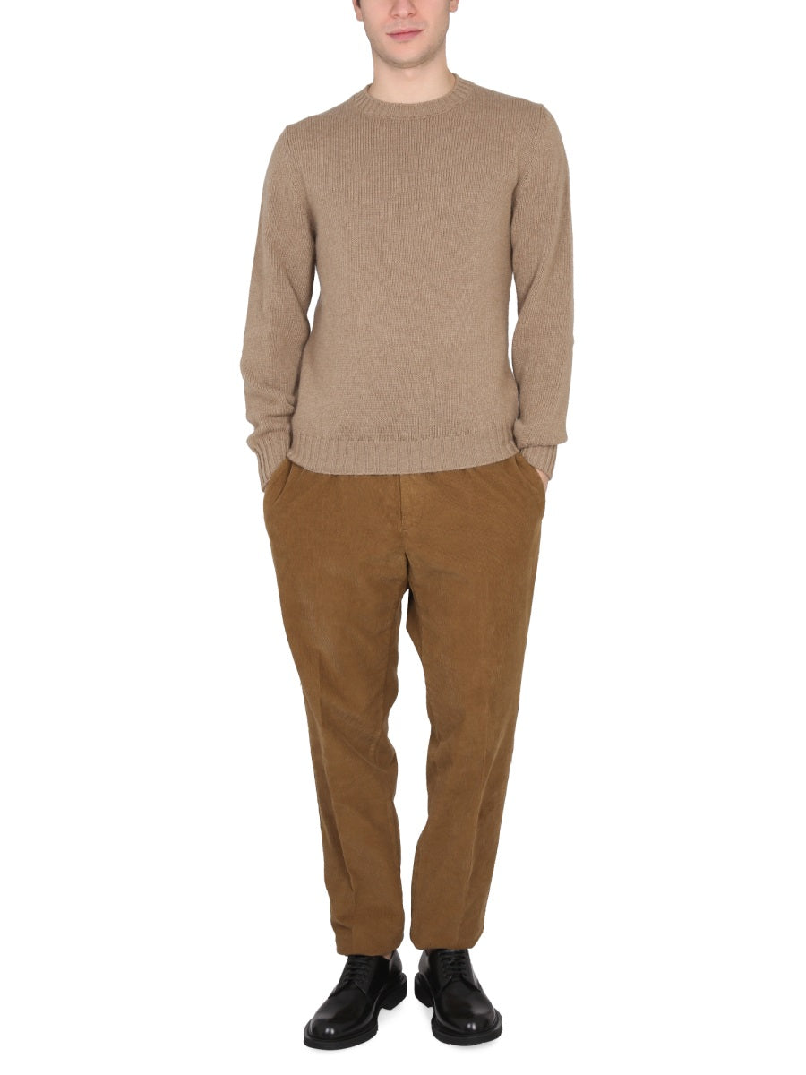 Pt Torino Wool-Angora Blend Sweater — Brown by Pt Torino