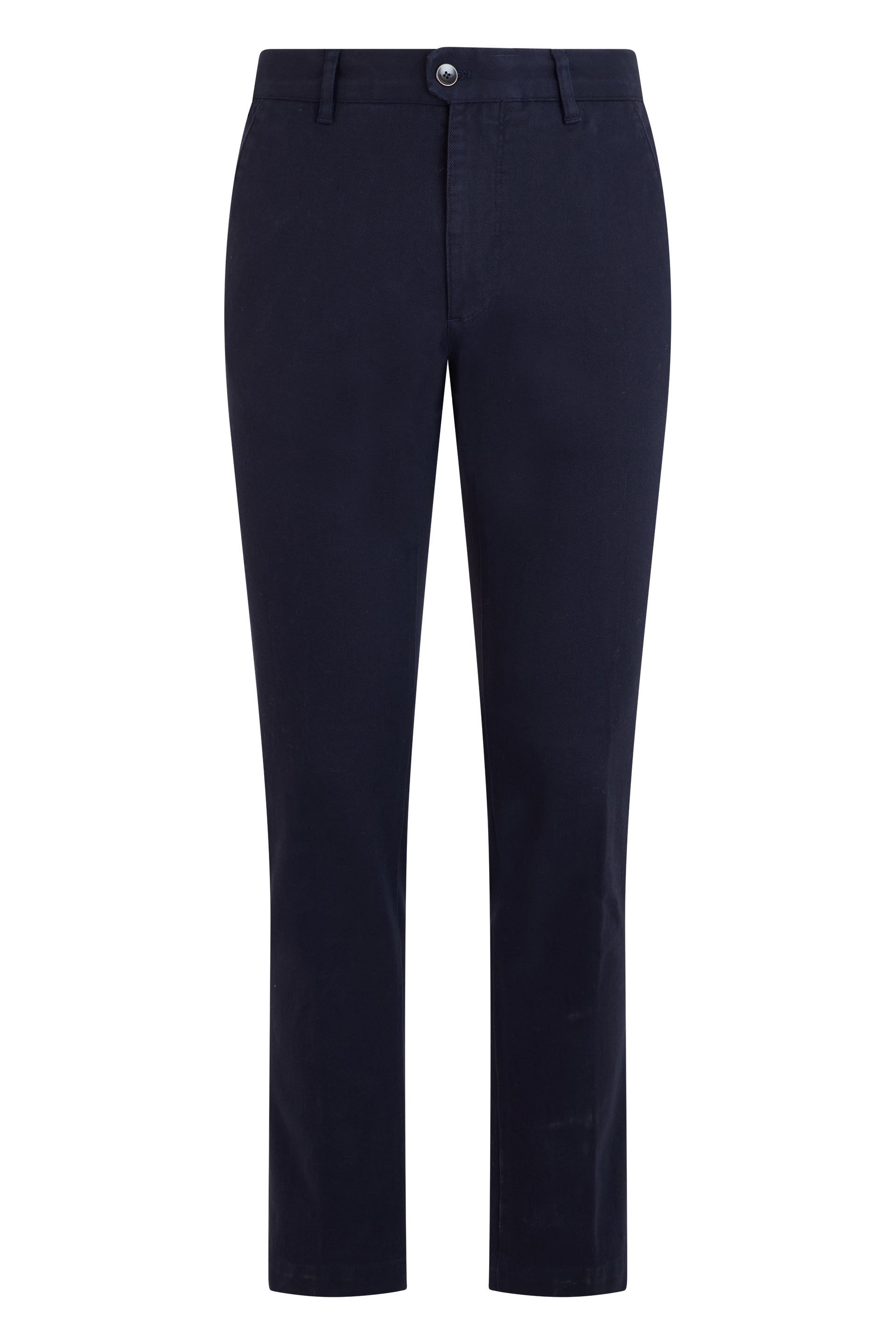 Slowear Slim Fit Cotton Trousers — Navy by Slowear