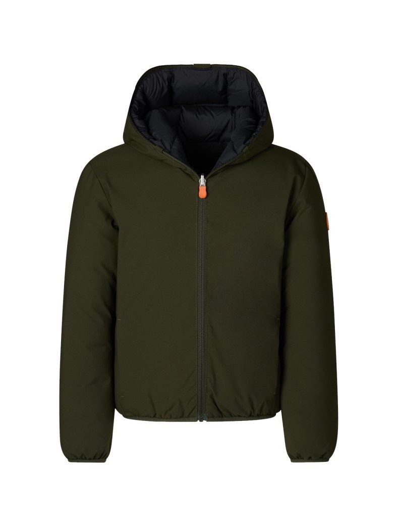Save The Duck Hooded Jacket — Green by Save The Duck