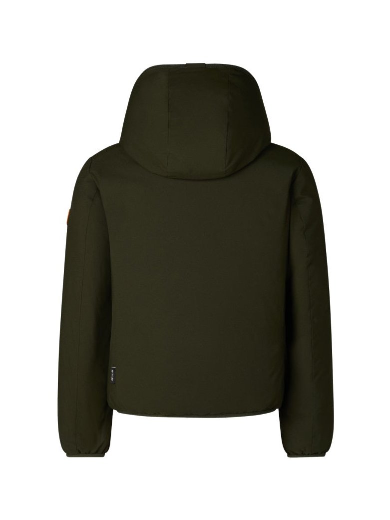 Save The Duck Hooded Jacket — Green, view 3