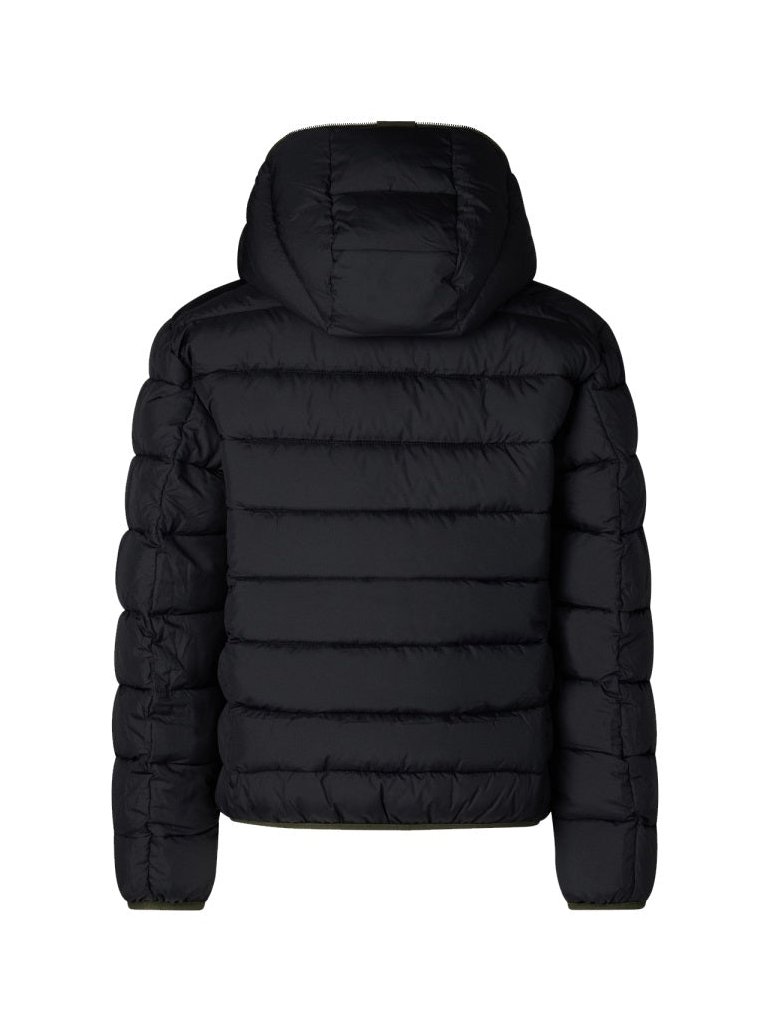Save The Duck Hooded Jacket — Green, view 4
