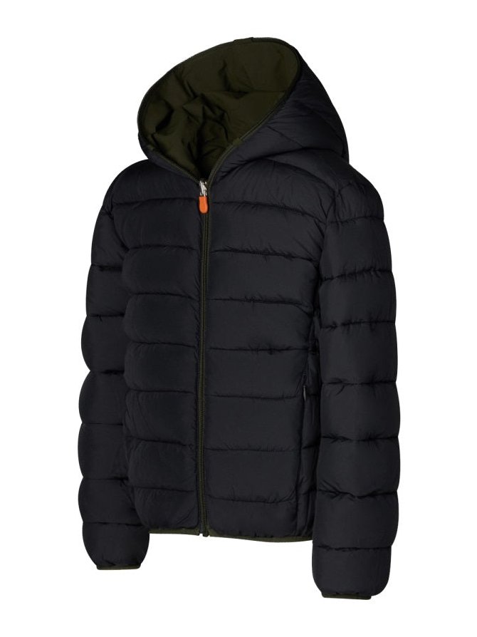 Save The Duck Hooded Jacket — Green, view 6
