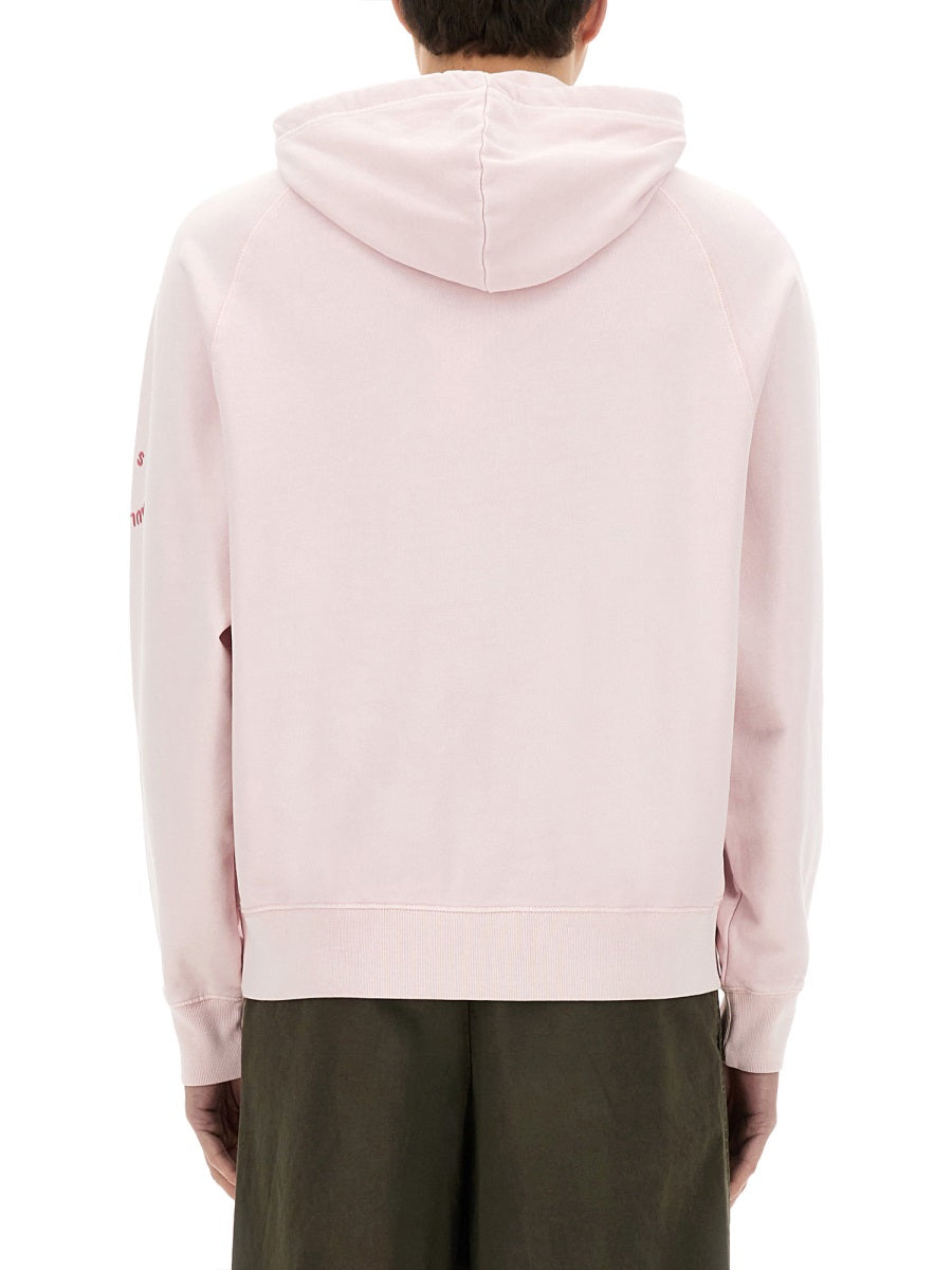 Ps Paul Smith Cotton Sweatshirt — Pink by Ps Paul Smith