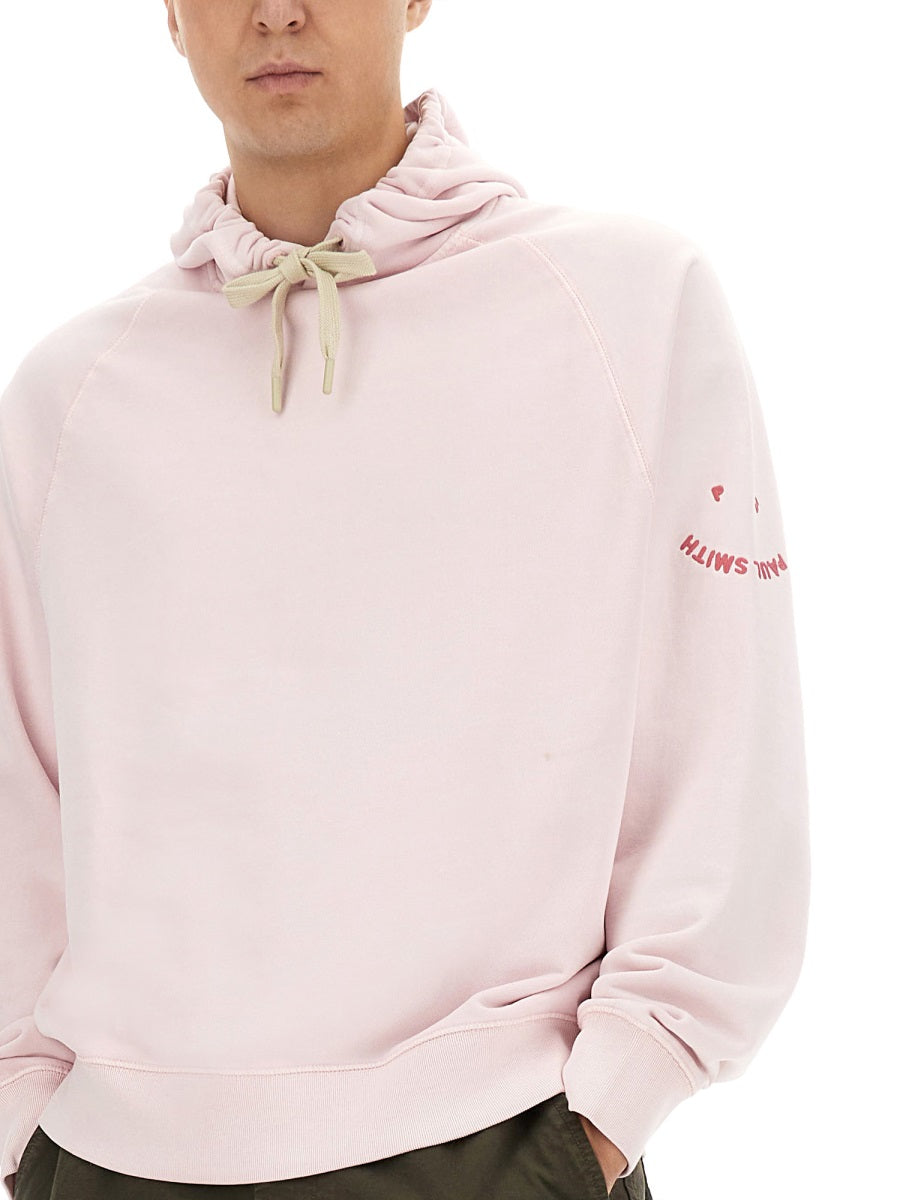 Ps Paul Smith Cotton Sweatshirt — Pink, view 2