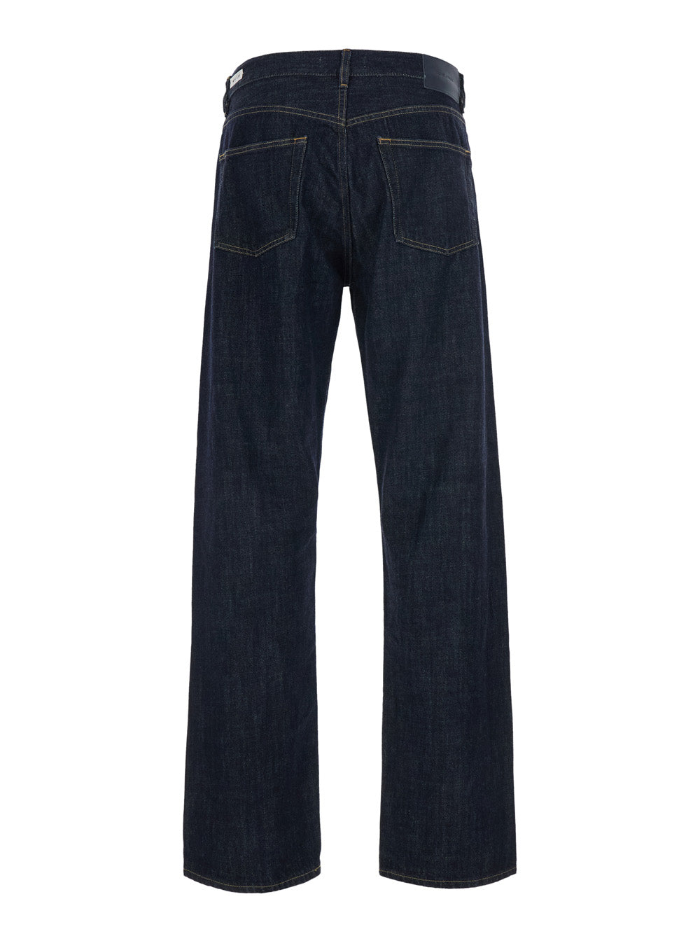Sunflower Five-Pocket Cotton Jeans — Navy, view 2