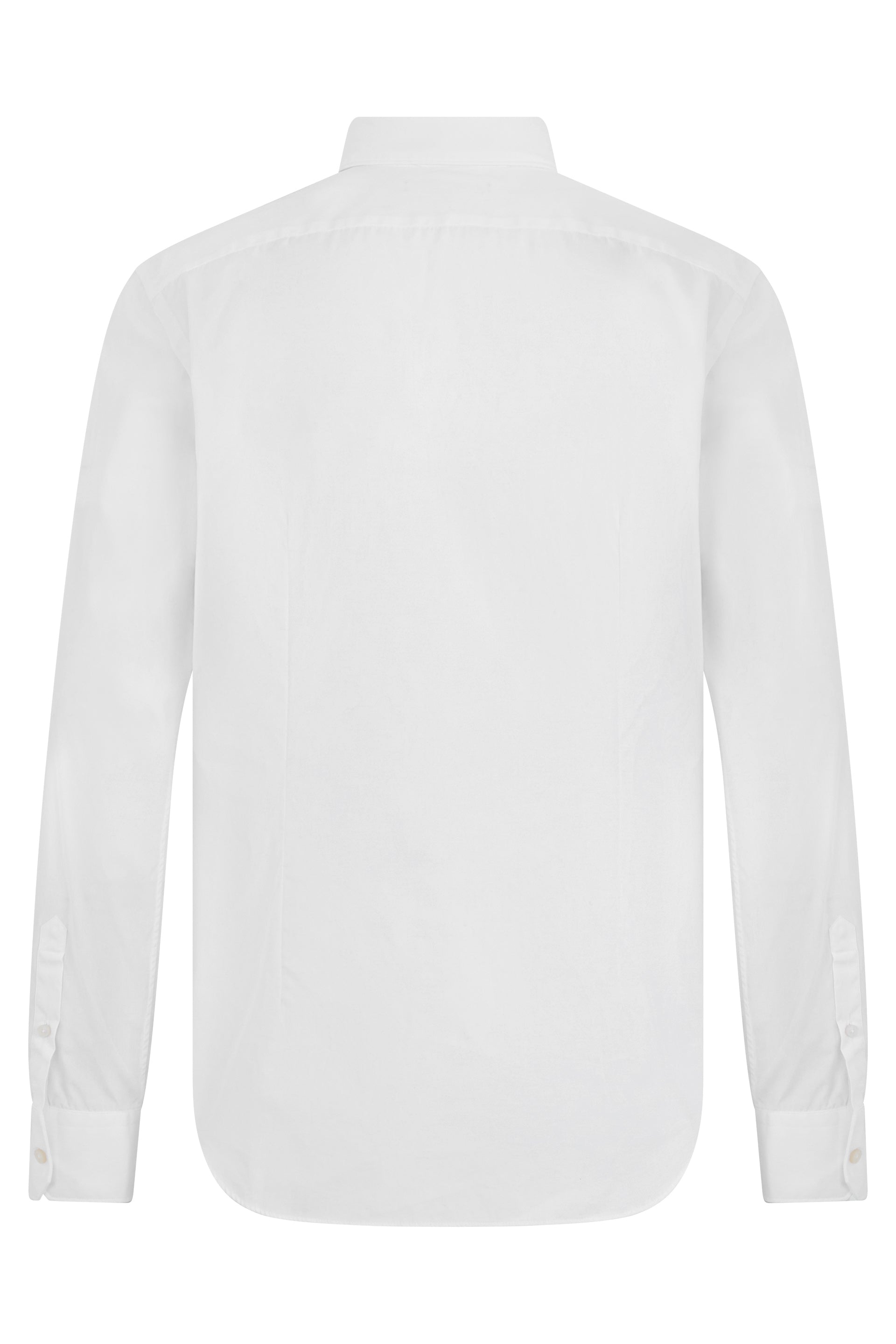 Slowear Lightweight Cotton Shirt — White, view 2