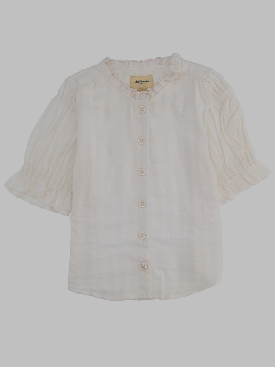 Bellerose Striped Viscose-Cotton Blend Shirt — Multicolor by Bellerose