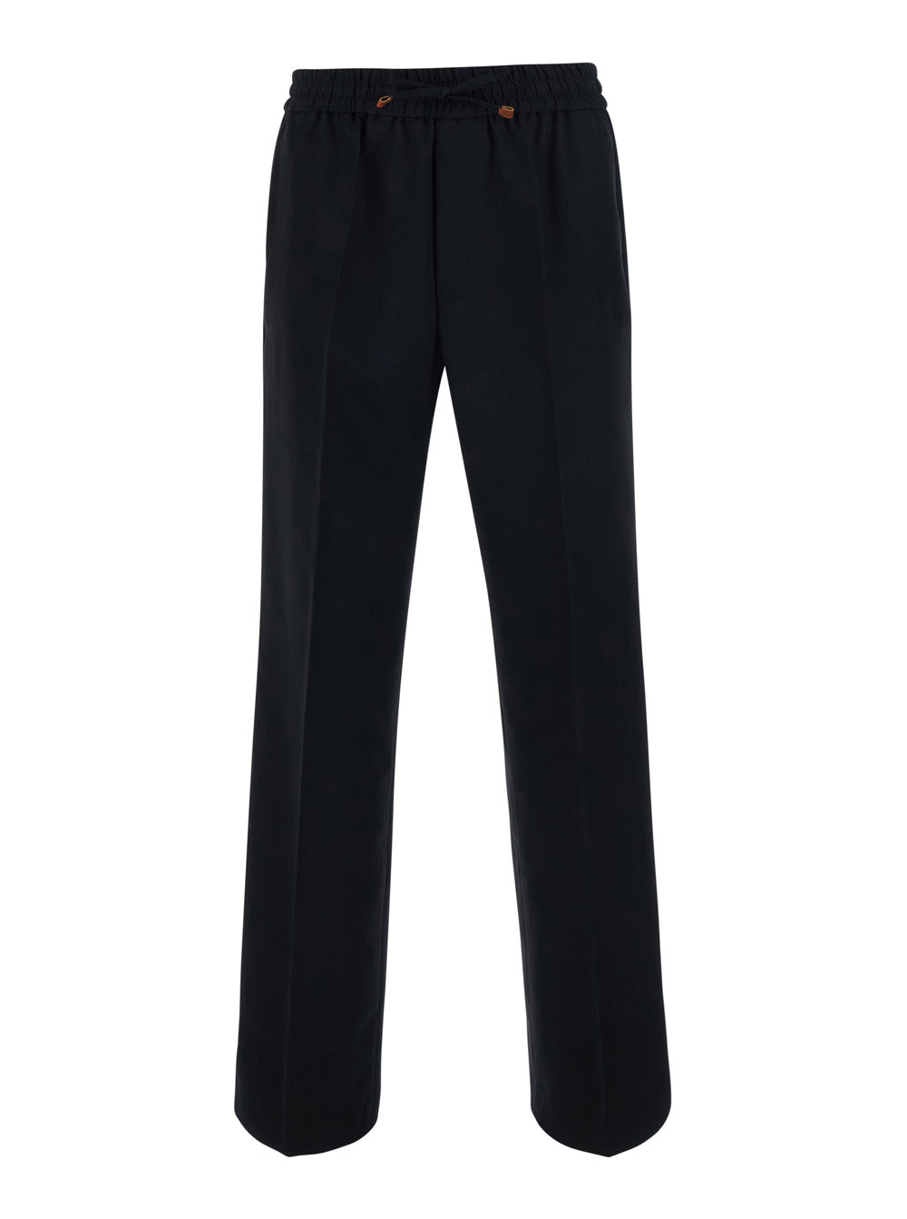 DrôLe De Monsieur Virgin Wool Flannel Trousers — Black by Drole De Monsieur