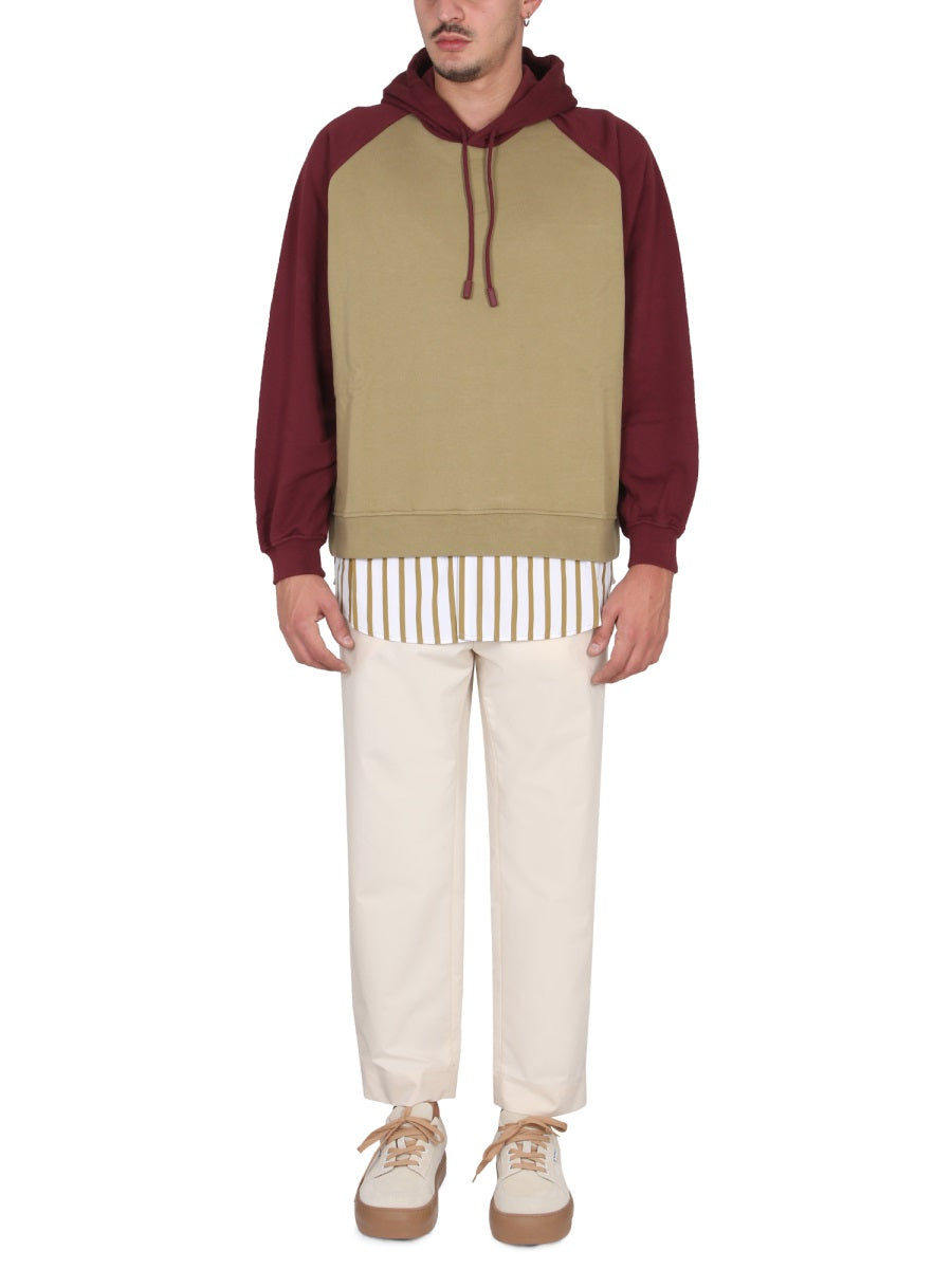 Sunnei 100% Cotton Hoodie — Multicolor, view 2