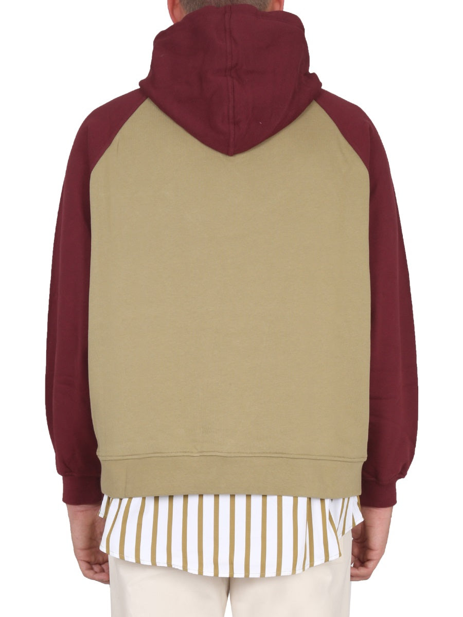 Sunnei 100% Cotton Hoodie — Multicolor, view 3