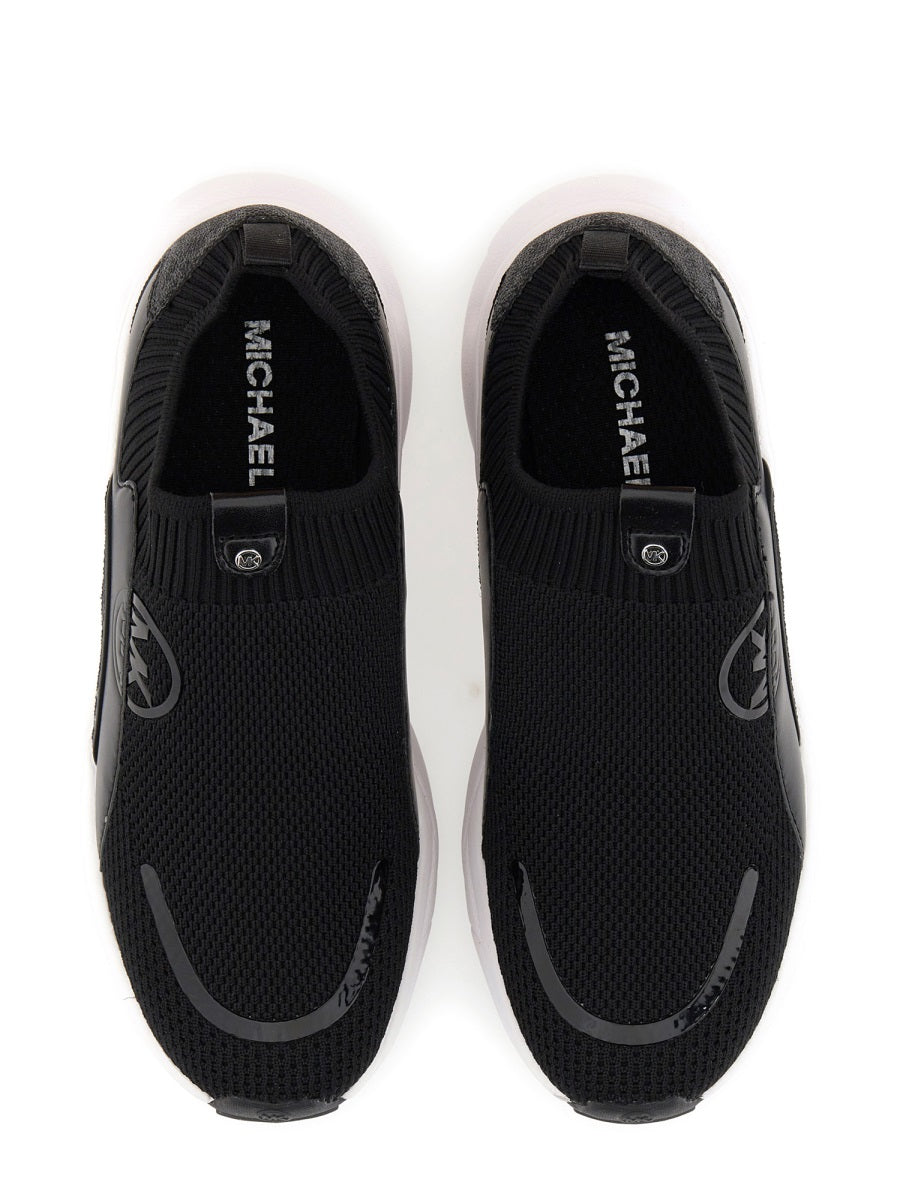 Michael Michael Kors Polyester Blend Sneaker — Black, view 6