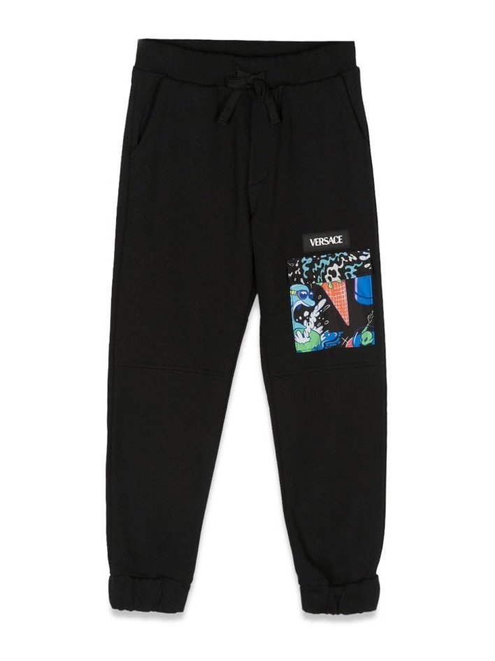 Versace Holiday Joggers — Black by Versace